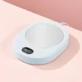 Hellblaue intelligente Konstante Temperatur Heizung Untersetzer für Tassen und Milch. - Steckerbetrieb / Hellblau