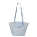 Γυναικεια Τσαντα Ωμου Γαλαζια Δερματινη Casual Shopper Χειρος Μοδα Καθημερινη Τσαντα Στυλ - Χωρίς Διακόσμηση / Μπλε