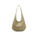 Sac a main femme en cuir veritable epaule sous les bras hobo bag chic et elegante - Gris trench