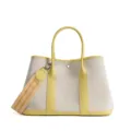Canvas and leather tote bag for women, stylish large capacity commuting crossbody handbag. - 36cm / Chicken Yellow
