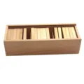 Montessori wooden weight tablets sensory educational toy cognitive tool for kids in box - Baric Tablets