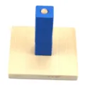 Montessori wooden educational toy toddler stacking blocks early learning peg puzzle set SKU - Cubic Ring Stacking (Small)
