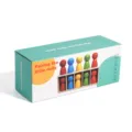 Wooden color matching peg doll toy set for kids logical thinking and early education, SKU version - Color Guessing & Matching Peg Dolls