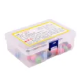 Colorful wooden clip beads toy set with storage box for kids fine motor skills training - Test Tube Clamping Ball Style