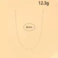 Stilvolle Perlen Brillenketten Maskenband goldene Metall multifunktionale Accessoire - T4 Perlenkette Stil / Gold