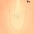 Goldene Kleeblatt Brillenband für Damen, stilvolle 78cm Brillenhalter Kette, leichte 8g Zubehör. - T8 Klee Strass Stil