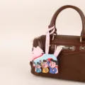 Stylish PU leather horse bag charm cute cartoon keychain pendant fashion handbag accessory - BHT72 Heart Horse