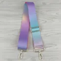 Colorful gradient adjustable bag strap replacement crossbody shoulder strap accessory - Adjustable Pattern Style 22#