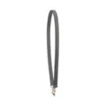 Grijze lederen vervangende tasriem met goudkleurige hardware voor mini crossbody tassen accessoire - 65cm Vaste Lengte / Bosgroen