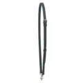 Zwarte tasband vervanging verstelbare lederen riem met gouden hardware voor kleine tassen - Gesp Verstelbare Stijl / Zwart