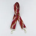 Verstellbarer bunter Ersatz-Taschenriemen mit goldener Hardware für Umhängetaschen. - 5 cm Standard-Jacquardgurt 18-M