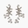Glitzernde Strass Blumen Ohrringe, elegante Kristall Hochzeits Party Ohrschmuck Stile. - Blumenanhänger-Stil 3 / Gold