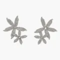 Wunderschöne Strass Blumen Ohrringe für Damen, glänzende Kristall Ohrstecker für Party Hochzeit. - Doppelblumen-Clusterstil 9