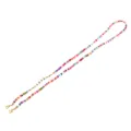 Colorful polymer clay bead lanyard with LOVE letters, versatile mask glasses chain. - Multifunctional Chain / Color 11
