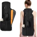 Zwarte yogamat rugzak fitness opbergtas voor pilates uitrusting en draagbare sporttas. - 36-55L / Zwart