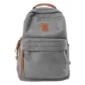 Zaino casual in velluto a coste da donna, grande capacità vintage per scuola e tempo libero. - Taglia unica / Grigio
