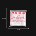 Bolsas de plastico transparentes con cierre hermetico bolsitas 100x70mm pack 500u - Bolsa n.º 3, 500 unidades/paquete / Bolsa OPP autocierre