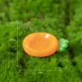 Miniature carrot resin bowl ornament micro landscape desktop gardening DIY cute decor item - No. 7 Carrot Lounge Chair