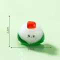 Cute mini zongzi resin figurine desktop ornament micro landscape diy decorative accessory 2.3cm - #3 Red Date Zongzi