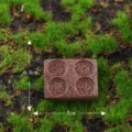 Accesorio de resina en miniatura micro paisaje bricolaje decoración artesanía piezas - N.º 16 base de suelo