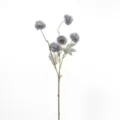 Künstliche Chrysantheme Blumen Zweig Heimtextilien Hochzeit Fotografie Requisiten einzelner Stiel - Nebelblauer Löwenzahn mit 5 Köpfen