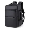 Andriko Sakidio Epicheiriseon Megali Choritikotita Minimalist Adiabrocho Gia Laptop - Μαύρο