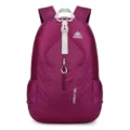 Lightweight purple outdoor backpack with 29L capacity, durable fabric and padded straps. - Purple