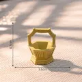 Miniatur antiker chinesischer Korb Modell für Puppenhaus DIY Dekoration Miniatur - 2# Hexagonal Hoher Eimer