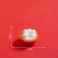 Miniatura simulación comida decoración casa de muñecas accesorio pequeño adorno juguete - Bolitas de arroz glutinoso n.º 7