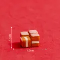 Miniatur Harz Essen Spielzeug Puppenhaus Zubehör Simulation Dessert Kuchen Modell Dekor. - Nr. 3 Geschmorter Schweinebauch