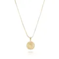 Goldene Initialen T Anhänger Halskette für Damen, elegante Schlüsselbein Kette Schmuck. - Gold T