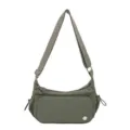 Borsa a tracolla impermeabile e leggera da donna borsa casual per uso quotidiano elegante - Verde