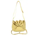 Casual nylon crossbody dumpling bag for men and women, large capacity street style shoulder bag. - One Size / Turmeric