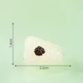 Miniature resin zongzi figurine DIY craft accessory for micro landscape decoration 2.2cm - Style 4 Red Bean Paste Zongzi