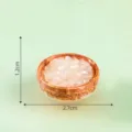 Miniature resin food basket DIY accessory, cute micro landscape ornament, 2.7cm wide rice model. - 11# Glutinous Rice