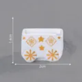 Miniature Christmas train carriage resin ornament DIY micro landscape dollhouse accessory 2cm - 6# White Square Carriage