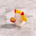 Cute mini resin zodiac figurine dollhouse ornament micro landscape car decoration accessory. - 6# New Year Dragon