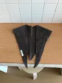 Dark brown wool triangle scarf women autumn winter knitted warm retro shawl neck warmer - Coffee