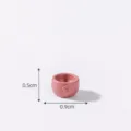 Dollhouse miniature mini pink pot ornament DIY resin craft doll house cute tiny accessory decor - No. 6 Teacup