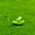 Decoracion de brotes de plantas en miniatura para paisajismo de jardin DIY y micro. - Hierba n.º 8