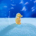 Figurine Hippocampe en Résine Orange Aquarium Micro Paysage DIY Décoration Océan Accessoire. - Monde Sous-marin / N° 14 hippocampe