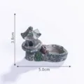 Miniatur Landschafts Harz Turm Pool Ornament fuer DIY Moos Garten Tisch Mini Landschaft. - #10 Blauer Beckenturm