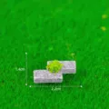 Miniature moss landscape stone garden ornament DIY decoration micro landscape model props - No. 4 Z-Shaped Brick