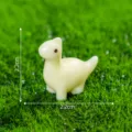 Miniatura statuetta di dinosauro in resina per micro paesaggio DIY terrario giardino. - Dinosauro giallo n. 4