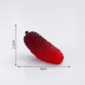 Miniatura resina fruta roja dije DIY micro paisaje accesorio decorativo variante opción - Mora