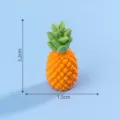 Mini figura de piña de resina, lindo fruto micropaisaje accesorio de decoración DIY 3.2x1.5 cm - #28 piña