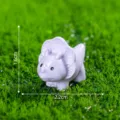 Mini statuetta resina triceratopo viola micro paesaggio decorazione fai da te ornamento - 24# Triceratopo