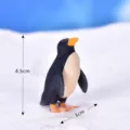 Miniatuur pinguïn PVC kunststof ornament microlandschap schattige dierendecoratie variant - Baby pinguïn