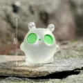 Kleine leuchtende Alien Figur Harz Mikrolandschaft DIY Desktop Dekoration Spielzeug 2cm Variante - Stil 1 Außerirdischer