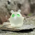 Kleine leuchtende Alien Harz Figur Mikro Landschaft Desktop Dekoration Spielzeug Deko - Stil 4 Außerirdischer